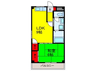 ルミエールハイツ守口の物件間取画像